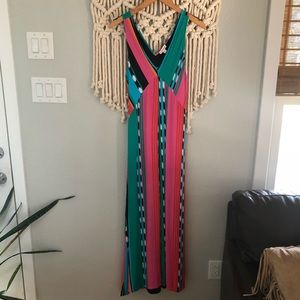 Ella Moss multi print maxi dress